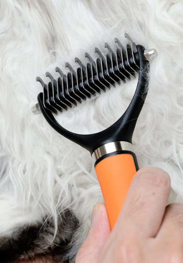 Dematting Brush for Dogs Cats Rabits 4