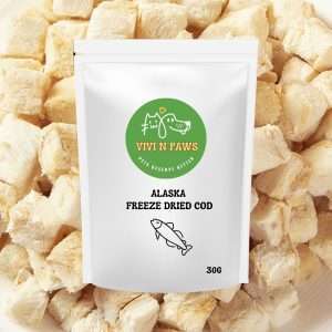 Freeze Dried Cod Fish Pet Treat for Cats Dogs