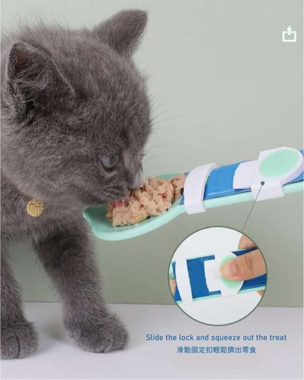 Liquid Treat Feeding Spoon for Cats and Pets 7