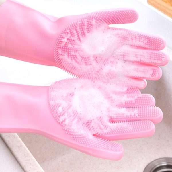 Pet washing gloves for baths showers massage