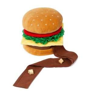 Poozpet Hamburger Pet Snffle Toys Smart Pet Toys 5