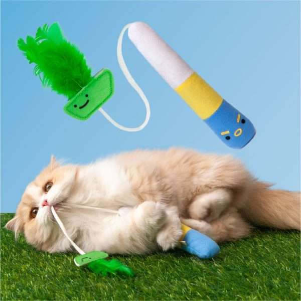 Poozpet Interactive Cat Toy Pufferfish Balls Catnip Cat Toys 2