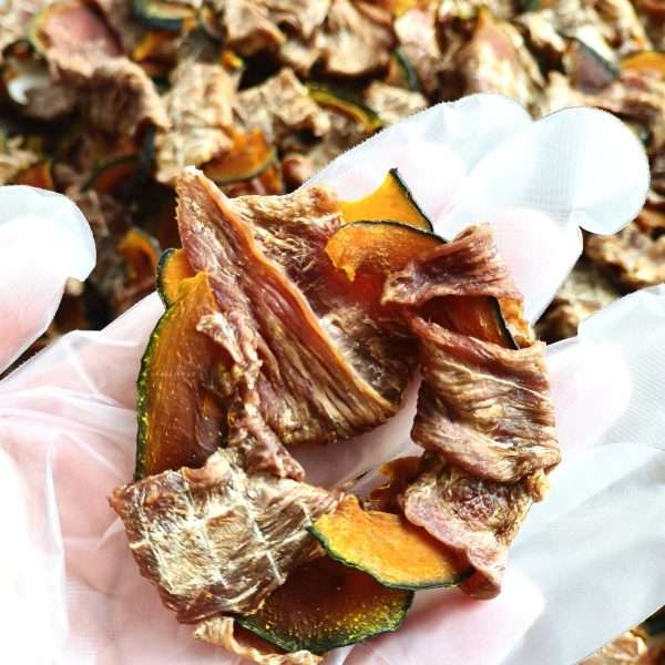ViviNPaws homemade pet treats airdried pumpkin Duck 1 scaled