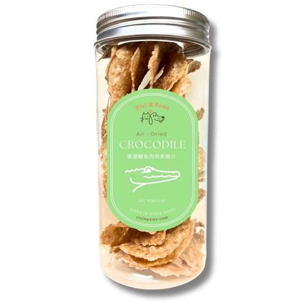 Air Dried Crocodile Meat Oatmeal Chips 2