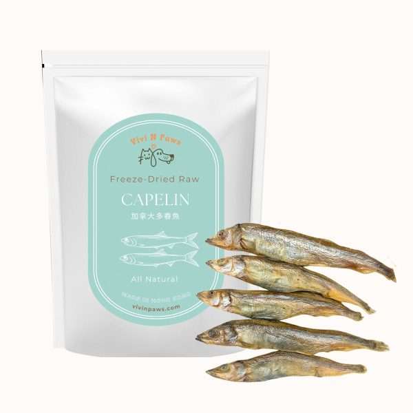 Freeze Dried Canadian Capelin Pet Treats 1