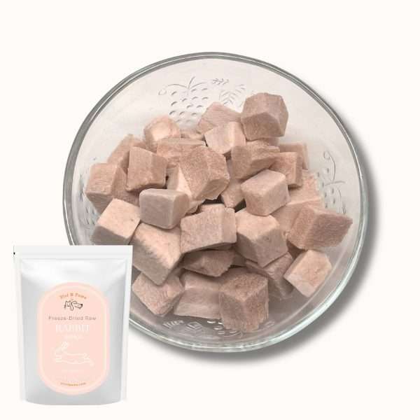 Freeze Dried Rabbit Meat Pet Treats 1