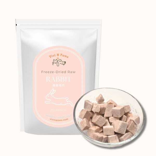 Freeze Dried Rabbit Meat Pet Treats 3