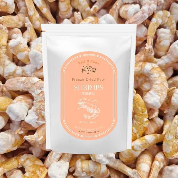 Freeze Dried Shrimps Pet Treats 2