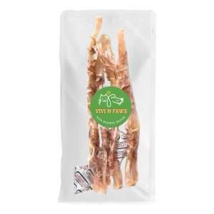 ViviNPaws homemade pet treats port tendon wrapped Crocodile Meatchews dogs chews 2