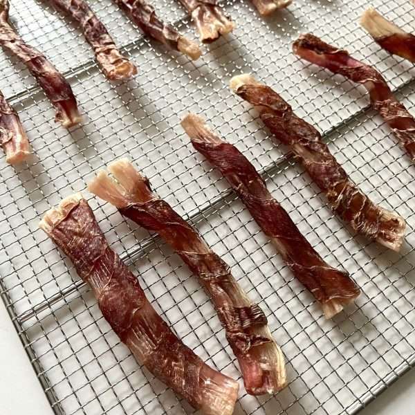 Beef tendon wrapped Chicken Duck chews dogs chews 3